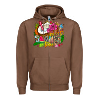Chestnut summer time Zipper Hoodie - CowhideDigitalArt