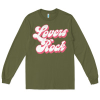 Army Green Lovers Rock Reggae Lover Gift Long Sleeve Tee - lanVoArt