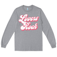 Heather Grey Lovers Rock Reggae Lover Gift Long Sleeve Tee - lanVoArt
