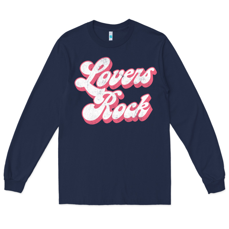 Lovers Rock Reggae Lover Gift Long Sleeve Tee by lanVoArt | Teevron