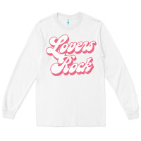 White Lovers Rock Reggae Lover Gift Long Sleeve Tee - lanVoArt