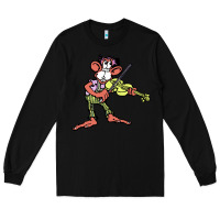 Black the iommi monkey Long Sleeve Tee - lanVoArt