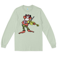 Matcha the iommi monkey Long Sleeve Tee - lanVoArt
