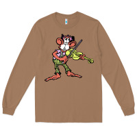 Toasted Coconut the iommi monkey Long Sleeve Tee - lanVoArt