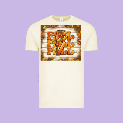 Fall With Lightning Bolt Vintage Tee Designed By Tumblerdesignbyshophia