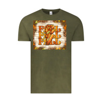 Vintage Olive fall with lightning bolt Vintage Tee - TumblerDesignByShophia