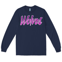Navy Timberwolves Prince Jersey gift Long Sleeve Tee - lanVoArt