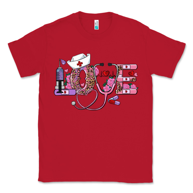 Valentines Day Nurse Love Classic Tee by RanaPortraitStore | Teevron