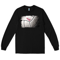 Black volleyball brushstroke Long Sleeve Tee - Jasminsmagicworld