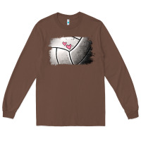 Chestnut volleyball brushstroke Long Sleeve Tee - Jasminsmagicworld