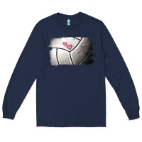 Navy volleyball brushstroke Long Sleeve Tee - Jasminsmagicworld