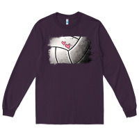 Plum volleyball brushstroke Long Sleeve Tee - Jasminsmagicworld