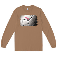 Toasted Coconut volleyball brushstroke Long Sleeve Tee - Jasminsmagicworld