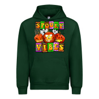 Foreset Green spooky vibes Urban Hoodie - AdoDesignShop