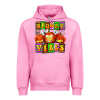 Fuchsia Pink spooky vibes Urban Hoodie - AdoDesignShop