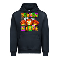Navy spooky vibes Urban Hoodie - AdoDesignShop