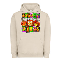 Pigment French Oak spooky vibes Urban Hoodie - AdoDesignShop