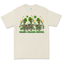Bone st. patrick's day skeletons drink drank drunk Premium Tee - Artiststas