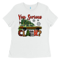 White you serious clark christmas vacation car Ladies Tee - Jasminsmagicworld