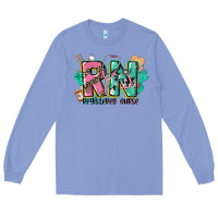 Colony Blue registered nurse Long Sleeve Tee - CowGirlArtShop