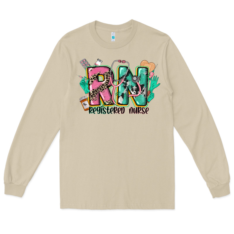 Registered Nurse Long Sleeve Tee by CowGirlArtShop | Teevron