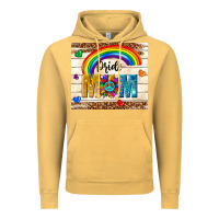 Vintage Mustard pride mom Vintage Hoodie - TumblerDesignByShophia