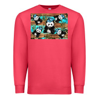 Cardinal Camouflage Baby Panda Premium Sweatshirt - Artiststas