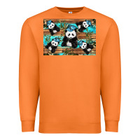 Carrot Camouflage Baby Panda Premium Sweatshirt - Artiststas