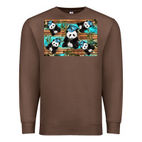 Chestnut Camouflage Baby Panda Premium Sweatshirt - Artiststas