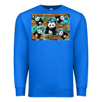 True Royal Camouflage Baby Panda Premium Sweatshirt - Artiststas