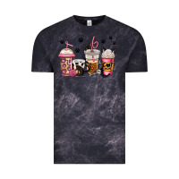 Cloud Black cat mom coffee Vintage Tee - Jasminsmagicworld