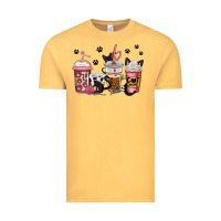 Vintage Mustard cat mom coffee Vintage Tee - Jasminsmagicworld