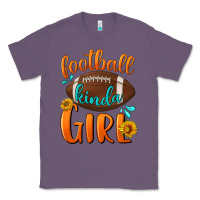 Lavender Football kinda Girl Classic Tee - NancyCooperArtShop