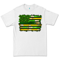 White st patrick's day american flag Premium Tee - Artiststas