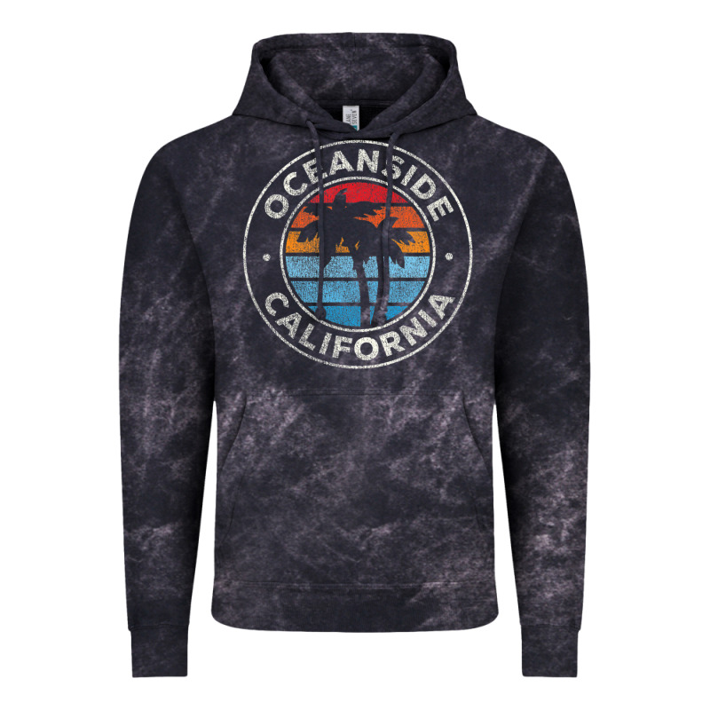 Oceanside California Ca Vintage Retro 70s Vintage Hoodie by lanVoArt | Teevron