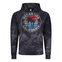 Cloud Black Oceanside California Ca Vintage Retro 70S Vintage Hoodie - lanVoArt