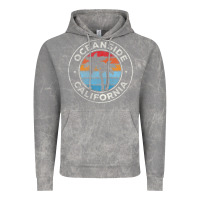 Cloud Rock Oceanside California Ca Vintage Retro 70S Vintage Hoodie - lanVoArt