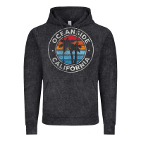 Vintage Black Oceanside California Ca Vintage Retro 70S Vintage Hoodie - lanVoArt