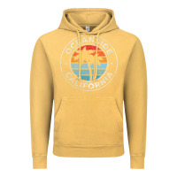 Vintage Mustard Oceanside California Ca Vintage Retro 70S Vintage Hoodie - lanVoArt
