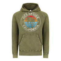 Vintage Olive Oceanside California Ca Vintage Retro 70S Vintage Hoodie - lanVoArt
