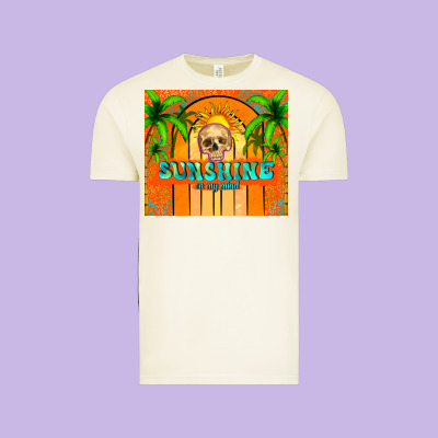 Sunshine On My Mind Vintage Tee Designed By Tumblerdesignbyshophia