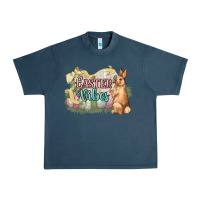 Midnight Navy Easter vibes Easter Day Urban Heavy Tee - HowdyJamesFarm