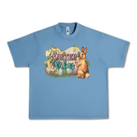 Pebble Blue Easter vibes Easter Day Urban Heavy Tee - HowdyJamesFarm