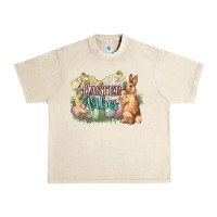 Sandshell Easter vibes Easter Day Urban Heavy Tee - HowdyJamesFarm