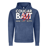 Vintage Denim cougar bait funny halloween costume older woman younger man Vintage Hoodie - lanVoArt