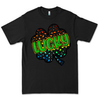 Black lucky st patrick s day Premium Tee - Artiststas