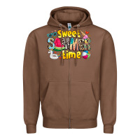 Chestnut summer time Zipper Hoodie - CowhideDigitalArt