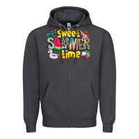 Smoke summer time Zipper Hoodie - CowhideDigitalArt