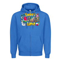 True Royal summer time Zipper Hoodie - CowhideDigitalArt