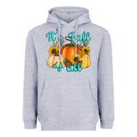 Heather Grey it's fall y'all Heavyweight Hoodie - Artiststas